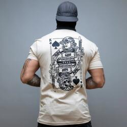 Brothers in Arms® Tricou King of Spades Brothers in Arms® (Culoare: Piatra de nisip, Mărime: 3XL)