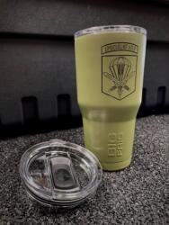 Big Frig Cana termică Tumbler 20 oz Big Frig® / 601 (Culoare: Verde măsliniu)