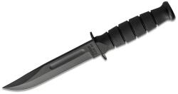KA-BAR Cuțit cu lamă fixă Short KA-BAR®, teacă Kydex (Culoare: Negru, Variantă: Lamă neagră)
