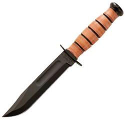 KA-BAR Cuțit cu lamă fixă U. S. NAVY KA-BAR® (Culoare: Maro, Variantă: Lamă neagră)
