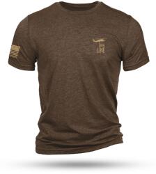 Nine Line® Tricou Tan Dropline Logo Nine Line® (Culoare: Maro, Mărime: 3XL)