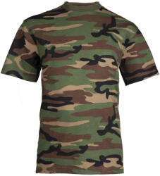 Mil-Tec® (Sturm Handels) Tricou pentru copii Mil-Tec® (Culoare: Pădure americană, Mărime: S)
