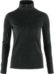 Fjällräven® Tricou de damă Skare Half Zip Fjällräven® (Culoare: Negru, Mărime: S)
