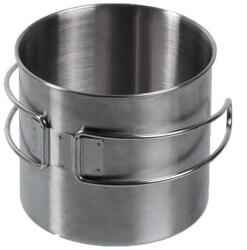 Mil-Tec® (Sturm Handels) Cana din oțel inoxidabil 600 ml Mil-Tec® (Culoare: Argintiu)