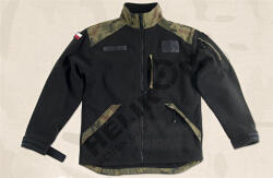 Helikon-Tex® Hanorac din fleece INFANTRY Helikon-Tex® (Culoare: Negru / Verde Măsliniu, Mărime: M)