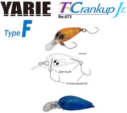 Yarie T-CRANKUP JR 675 TYPE F 28mm 1.8gr C32 IT Blue