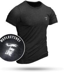 Nine Line® Tricou Athletic Reflective Dropline Logo Nine Line® (Culoare: Negru, Mărime: XXL)