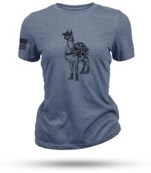 Nine Line® Tricou damă Freedom Llama Nine Line® (Culoare: Cărbune Albastru, Mărime: XL)