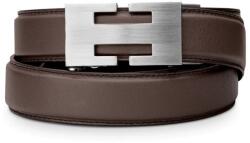 Kore Essentials® Curea de piele Slim Imagine Kore® (Culoare: Maro noroiu)
