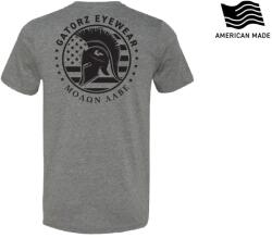 Gatorz® Eyewear Tricou Molon Labe Gatorz® (Culoare: Gri Melange, Mărime: L)