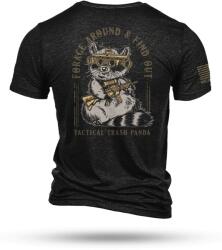 Nine Line® Tricou Tactical Trash Panda Nine Line® (Culoare: Negru, Mărime: S)
