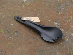 Wildo Instrument Spork 3 în 1 Wildo® (Culoare: Negru) Tacam