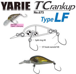 Yarie 675 T-CRANKUP TYPE LF 35mmm 2.6gr D7 Ayu