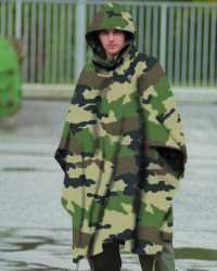 Mil-Tec® (Sturm Handels) Poncho ripstop Mil-Tec® (Culoare: Camouflage Centre Europe (CCE))
