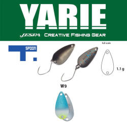 Yarie 706 T-SPOON 1.1gr W9 Blues