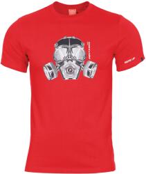 Pentagon® Tactical Tricou pentru bărbați Gas mask Pentagon® (Culoare: Roșu, Mărime: 3XL)