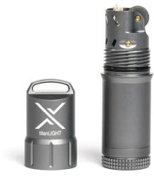 Exotac® Brichetă cu benzină titanLIGHT Exotac® (Culoare: Pistolmetalic) Bricheta