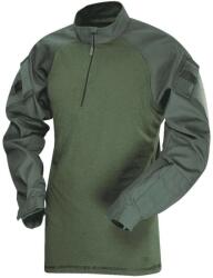 Tru-Spec® Cămașă Combat T. R. U. 1/4 Zip TruSpec® (Culoare: Verde măsliniu, Mărime: M)