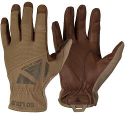 Direct Action® (Helikon-Tex®) Mănuși de tir Light Leather Direct Action® (Culoare: Coyote Brown, Mărime: S)