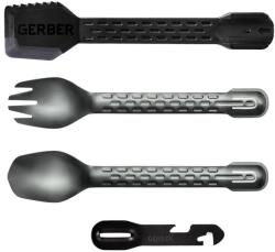 Gerber® Tacam multifuncțional ComplEAT Gerber® (Culoare: Negru / Gri Umbră) Tacam