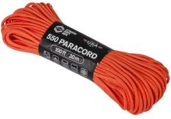Atwood Rope MFG® Coardă de parașută Paracord 550 (100 ft) ARM® (Culoare: Portocaliu)