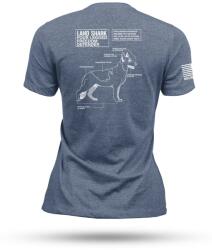 Nine Line® Tricou damă Landshark Nine Line® (Culoare: Albastru, Mărime: XXL)