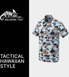 Helikon-Tex® Cămașă hawaiană Helikon-Tex® (Culoare: Pacific, Mărime: XL)