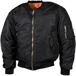 MFH® (Max Fuchs®) Jachetă MFH® Flight Jacket MA1 Bomber (Culoare: Negru, Mărime: M)