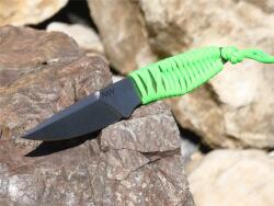 ANV Cuțit cu lamă fixă ANV® P100 (Culoare: Verde Zombie, Variantă: Lamă gri - Stone Wash)