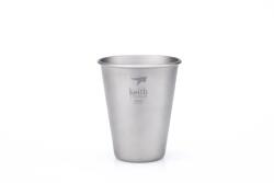 Keith Titanium® Ceașcă din titan Beer Keith® 450 ml (Culoare: Argintiu)