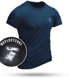 Nine Line® Tricou Athletic Reflective Dropline Logo Nine Line® (Culoare: Albastru închis, Mărime: 3XL)