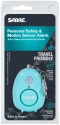 SABRE® (Security Equipment Corporation) Alarm personal cu detector de mișcare Sabre Red® (Culoare: Turcoaz)