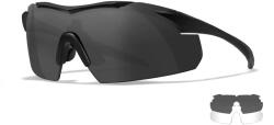 Wiley X Ochelari Vapor 2.5 Wiley X®, 2 lentile (Culoare: Negru, Lentile: Transparent + Gri fumuriu)