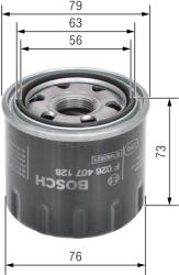 Bosch Filtru ulei BOSCH F 026 407 128 (F 026 407 128)