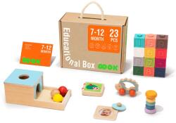 Tooky Toy 7-12 hónapos Oktatódoboz Mini 6 db (TK751)