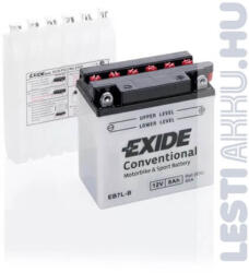 Exide Conventional 8Ah 85A right+ EB7L-B2