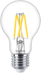 Philips LED lámpa , égő , izzószálas hatás , filament , E27 foglalat , 3.4 Watt , meleg fehér , 2700-2200 , CRI>90 , DimTone , Philips , Master (929003009982)