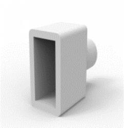 LEDISSIMO FlexPro végzáró , szilikon LED profilhoz , lyukas , DIY-S0513ECH (415770)