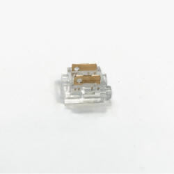 LEDISSIMO Gyorscsatlakozó , 8 mm-es DOTLESS COB LED szalaghoz , 2 pólusos , szalag-vezeték toldáshoz , IP20/IP65 , MULTI SNAP (413394)