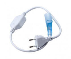 NVC 230V Betáp kábel , dugvillás , Flex-Neon LED szalaghoz (PLUG 230V NEON LED)