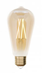 LUTEC LED lámpa , égő , izzószálas hatás , filament , Edison , E27 , ST64 , 7.2W , dimmelhető , CCT , LUTEC CONNECT (8711101312)