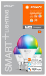 OSRAM LED lámpa , égő , kis gömb , 3 x E14 , 3 x 4.9W , RGBW , CCT , dimmelhető , LEDVANCE Smart+ WIFI (4058075485990)