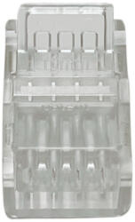 LEDISSIMO Gyorscsatlakozó , 10 mm-es RGB LED szalaghoz , 4 pólusos , vezeték-szalag toldáshoz , IP20/IP65 , MULTI SNAP (414155)