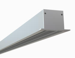 VIALUMIS 440 VL Süllyeszthető Eloxált Aluminum U Profil LED szalaghoz 2m , QUBO-SINK (418849)