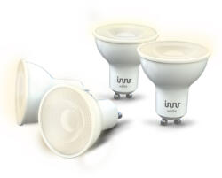 Innr LED lámpa , égő , INNR , szpot , 4 x GU10 , 36° , COB , 4 x 4.8 Watt , meleg fehér , dimmelhető , Philips Hue kompatibilis (RS 226-4)