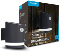 Modee Lighting LED Szolár Napelemes Fali Lámpa WS122 + sensor (50 lumen) (ML-WS122) - ledvonal