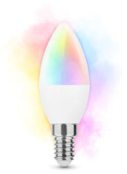 Modee Led lámpatest , égő , gyertya , E14 , 4.9W , RGB , CCT , dimmelhető , WIFI , TUYA , Modee (MSL-C4,9WE14RGB)