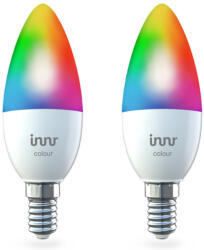 Innr LED lámpa , égő , INNR , 2 x E14 , 2 x 5.3 Watt , RGB , CCT , dimmelhető , Philips Hue kompatibilis (RB 250 C-2)