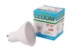 GMLedline GU10 LED izzó, 7W, hideg fehér, 6500K, 600lm, CRI≥80, LED line, LL-244766 (LL-244766)