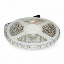 V-TAC LED szalag , kültéri , 5050 , 60 led/m , 11 Watt/m , természetes fehér , IP65 - 5m/tekercs, ár méterenként (212150)